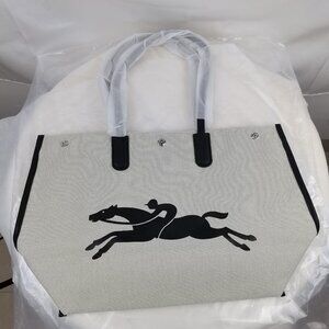 🌈 💖 Longchamp Essential Toile Large Canvas Tote Laptop Bag